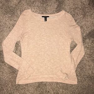 Blush long sleeve top size M